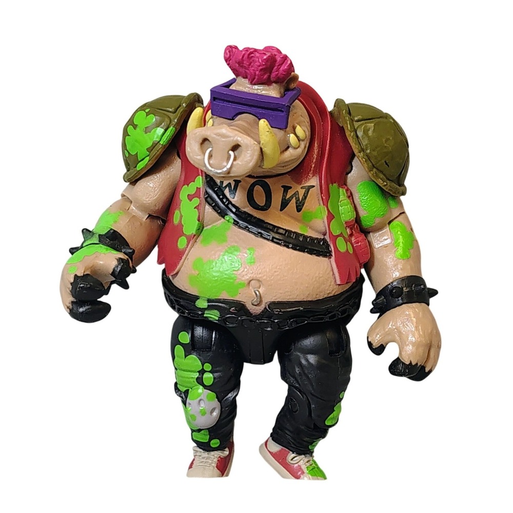 Playmates TMNT Mutant Mayhem Bebop Action Figure 2023 Ooze Splatter 4.5 inch